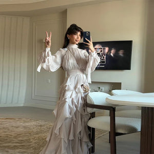 Long Sleeve Slim Fit Dress