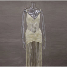 Load image into Gallery viewer, Hollow Out See-through Long Dress