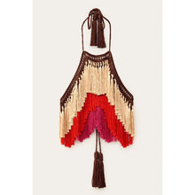 Load image into Gallery viewer, Boho Crochet Halter Top
