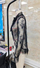 Load image into Gallery viewer, See Through Mesh Fishnet Casual Top