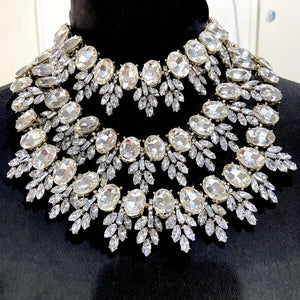 Bohemian Handmade Rhinestones Necklace