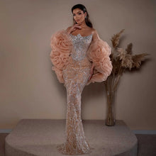 Load image into Gallery viewer, Luxury  Jacket Organza