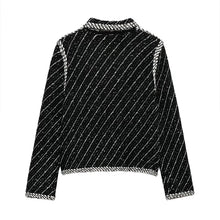 Load image into Gallery viewer, Elegant Tweed Jackets Mini Skirt Set