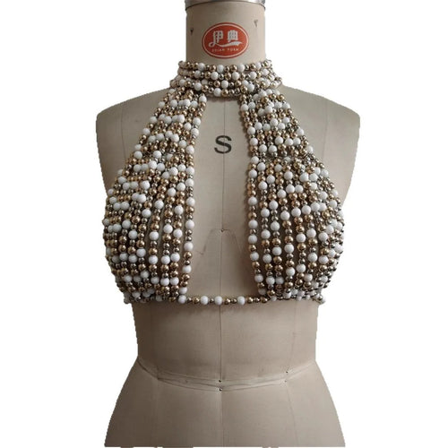 Sexy Beaded Body Chain