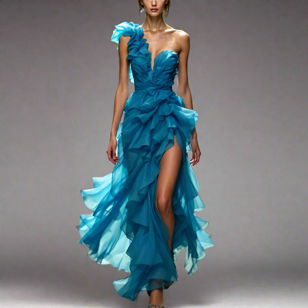 High Slit Prom Dress