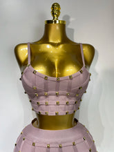 Load image into Gallery viewer, Luxury Birthday Bandage Two Piece Set