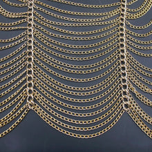 Load image into Gallery viewer, Luxury Punk Head Chain Hair