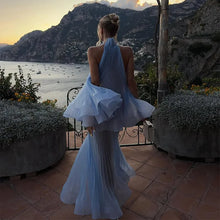 Load image into Gallery viewer, Elegant Ruffles Hem Tops Skirt Suit