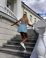 Load image into Gallery viewer, Denim Mini Dress