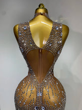 Load image into Gallery viewer, Luxury Rhinestones Jumpsuit