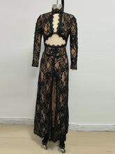 Load image into Gallery viewer, Lace Cut Out Design Long Dress