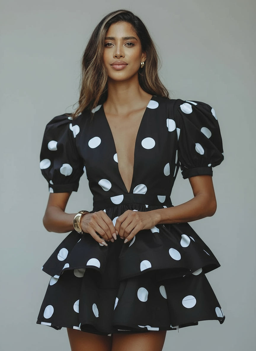 Short Sleeve Mini Dress