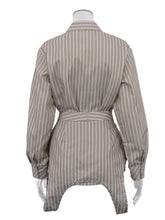 Load image into Gallery viewer, Loose Stripe Print Blouse