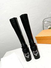 Load image into Gallery viewer, Punk Style Knee-High Boots