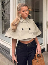 Load image into Gallery viewer, Casual Khaki Cape