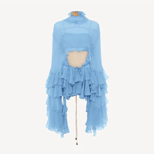 Load image into Gallery viewer, Ruffles Long Skirt Sets