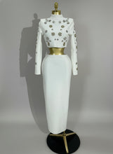 Load image into Gallery viewer, Two Piece Set Celebrity Evening Party Dress