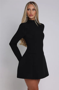 Backless Sexy Mini Dress