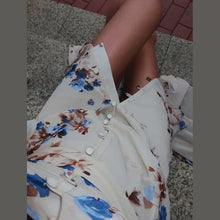 Load image into Gallery viewer, Casual Printed Ruffle Long Dress