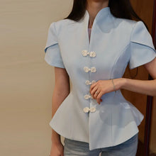 Load image into Gallery viewer, Single Breasted Blouse