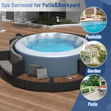 Load image into Gallery viewer, Rattan Patio Sofa Set