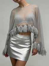 Load image into Gallery viewer, Lace Up Blouse