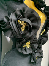 Load image into Gallery viewer, 3D Flower Sleeveless Bodycon Bandage Dress