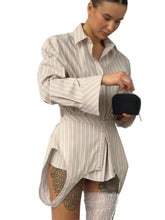 Load image into Gallery viewer, Loose Stripe Print Blouse