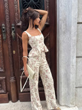 Load image into Gallery viewer, Casual Printed Vest Trouser Suit