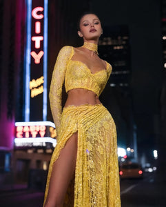 Sexy Lace Ball Gown Evening Dress
