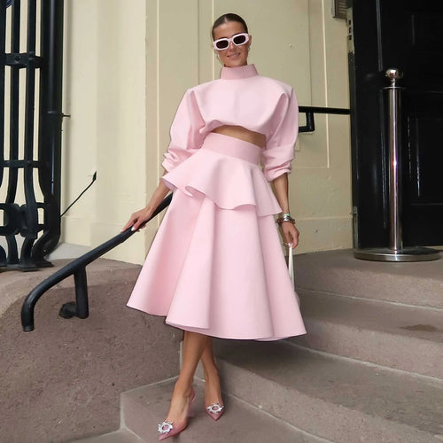 Two Pieces Evening Party Dress