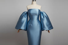 Load image into Gallery viewer, Satin Evening Party Dress