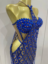 Load image into Gallery viewer, Mesh Two Piece Long Dress