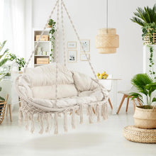 Load image into Gallery viewer, Boho Style Macrame Hammock