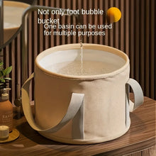 Load image into Gallery viewer, Foldable Portable Folding Foot Soak Bath Tub with Heat Preservation