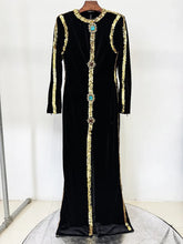 Load image into Gallery viewer, Velvet Long Dress