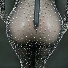 Load image into Gallery viewer, Luxury Full Rhinestones Jumpsuit