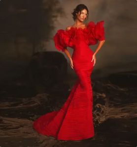 Off The Shoulder Mermaid Prom Dress
