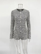 Load image into Gallery viewer, Cardigan Romper