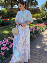 Load image into Gallery viewer, Bohemian Printed Shirt Skirt Suit