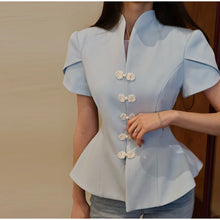 Load image into Gallery viewer, Single Breasted Blouse