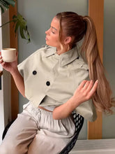 Load image into Gallery viewer, Casual Khaki Cape