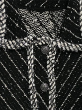 Load image into Gallery viewer, Elegant Tweed Jackets Mini Skirt Set