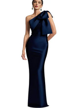 Load image into Gallery viewer, Elegant One Shoulder Mermaid Prom Dress