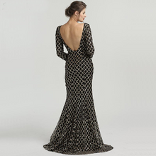 Load image into Gallery viewer, New Long Sleeves Mermaid Elegant Evening Dress