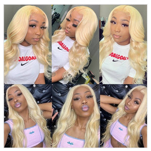 360 Lace Frontal Wig 613 Blonde