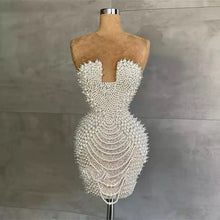 Load image into Gallery viewer, Full Pearls Luxury  Dress
