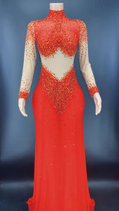 Mesh Transparent Dress