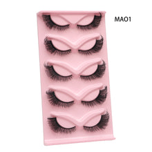 Load image into Gallery viewer, New Cat-Eye 3D Mink Eyelashes