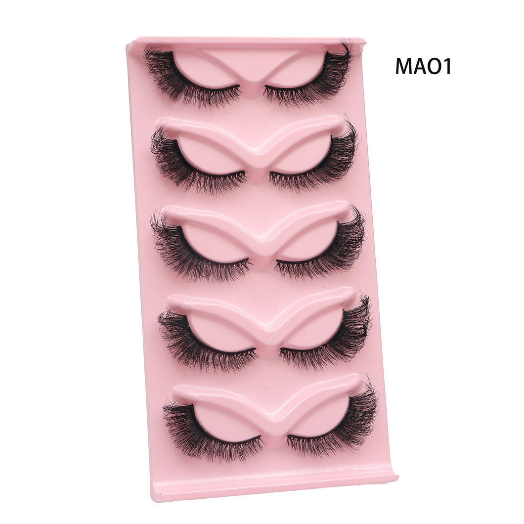 New Cat-Eye 3D Mink Eyelashes